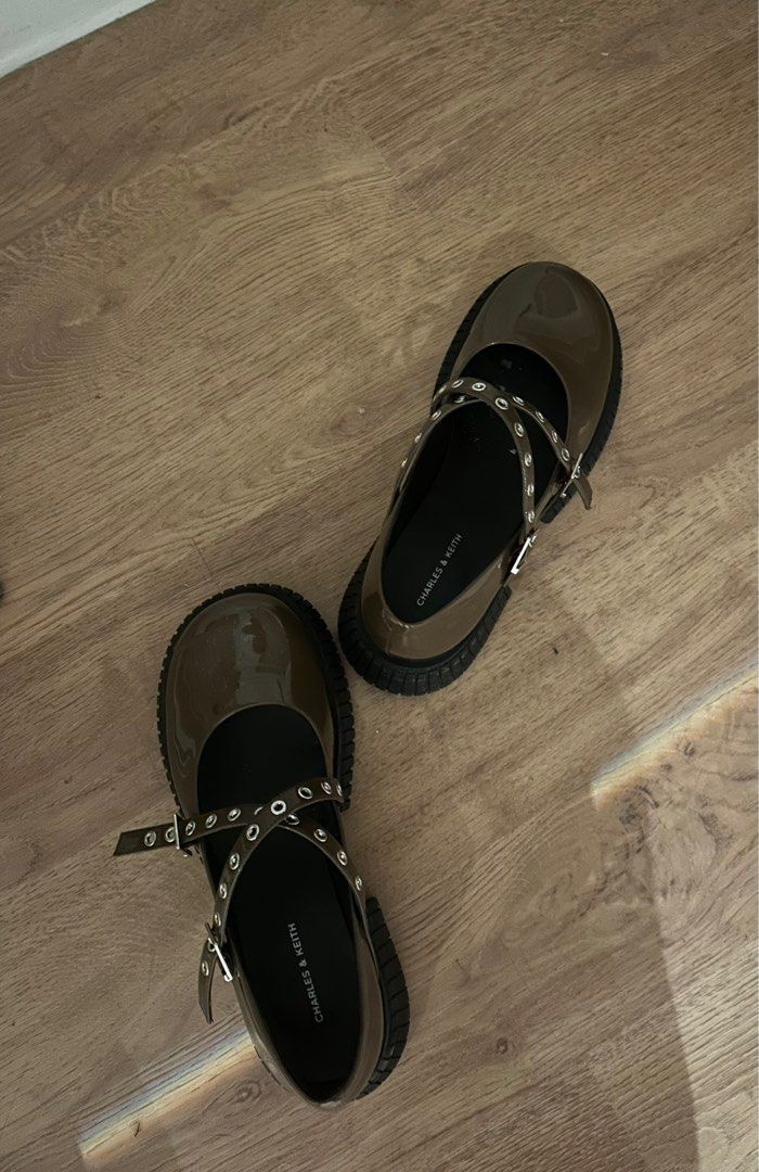 Charles & keith (Category: Loafers) located in Cavite. Submitted by akiram (Listing ID 1372729962, Image 1). Description: Used once Bought for 4k Size 9.