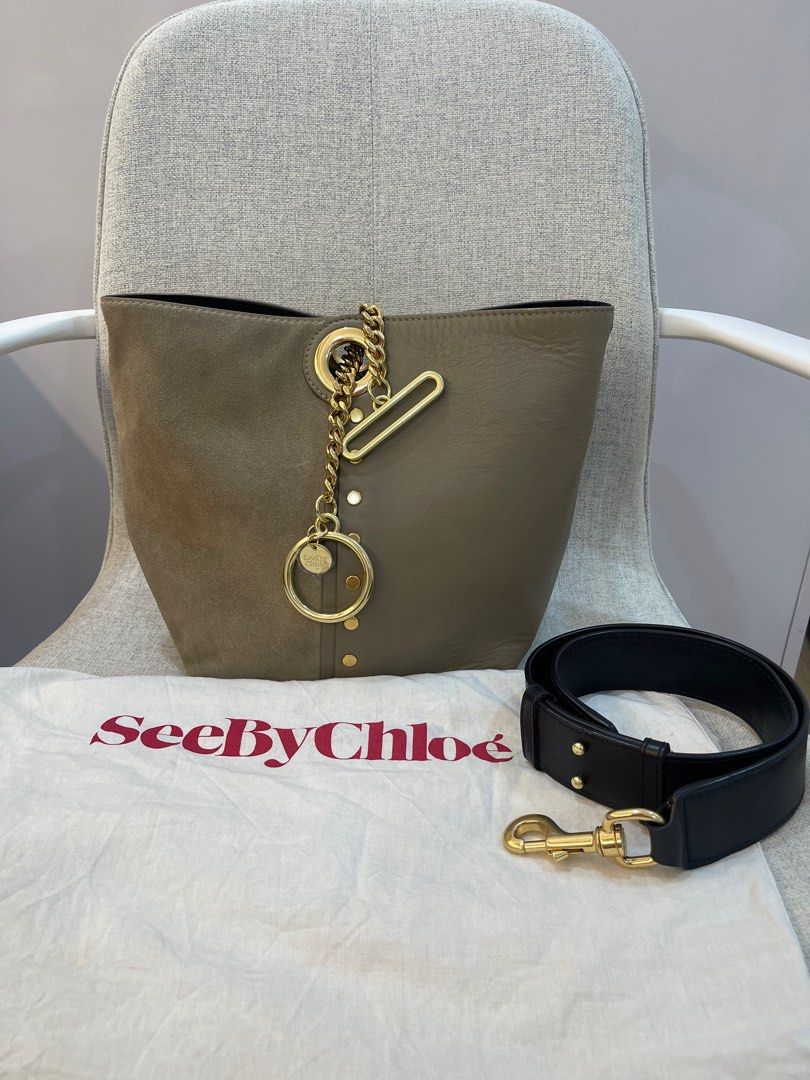 Chloe Bucket Bag (Category: Luxury Bags & Wallets) located in Paranaque City. Submitted by gladysu (Listing ID 1372824925, Image 1). Description: See By Chloe Bucket Bag With dustbag and strap RFS: decluttering.