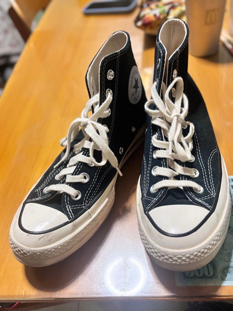 Converse Chuck Taylor All Star (high cut) (Category: Sneakers & Footwear) located in Taguig. Submitted by happyceeshells (Listing ID 1372806536, Image 3). Description: pre loved original shoes, used once (no box) Size: Men - 7 Women - 9 UK - 7 EUR - 40.