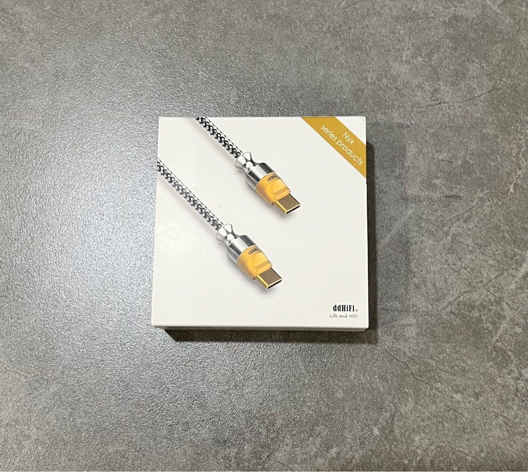 DDHifi TC07S C to C data transfer cable (Category: Portable Audio Accessories) located in Singapore. Submitted by easonmusic7 (Listing ID 1372835824, Image 1). Description: Like new full set .