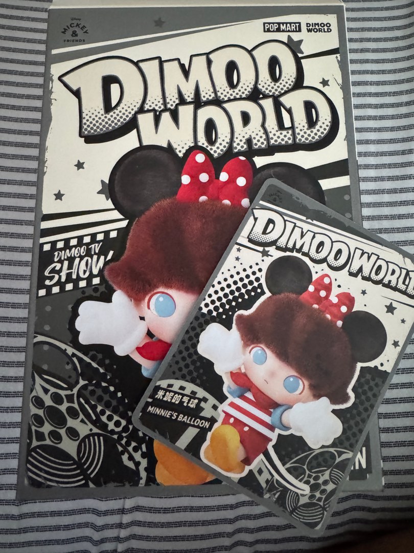 Dimoo world vinyl plus (Minnie’s balloon), Hobbies & Toys, Toys & Games ...