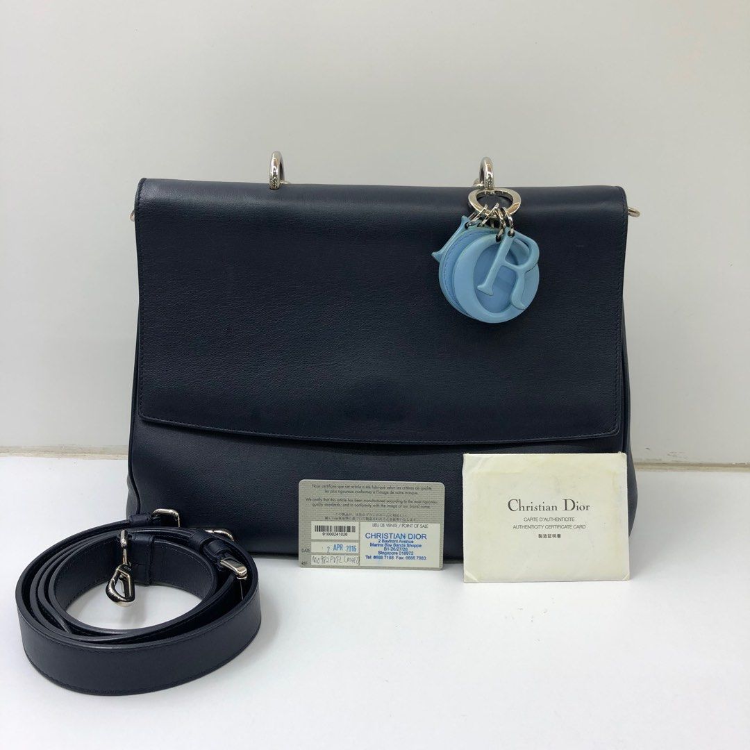 DIOR BAG BEDIOR W/CARD 2WAY LEATHER 257005075