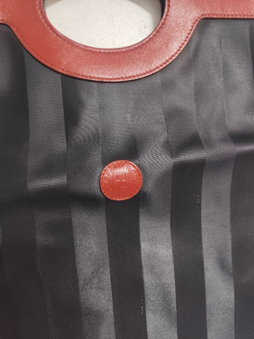 Fendi (Category: Luxury Bags & Wallets) located in Navotas City. Submitted by mistej (Listing ID 1372838600, Image 3). Description: fendi tote bag authentic guaranteed vintage fendi sas colection.