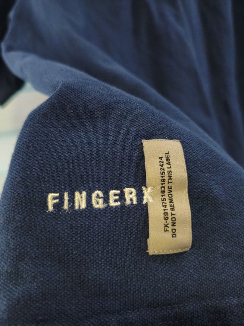 Fingercroxx Polo Shirt (Category: Tshirts & Polo Shirts ) located in Caloocan City. Submitted by Stitik (Listing ID 1372689775, Image 3). Description: 22.5x27 small on tag fi to med to large.