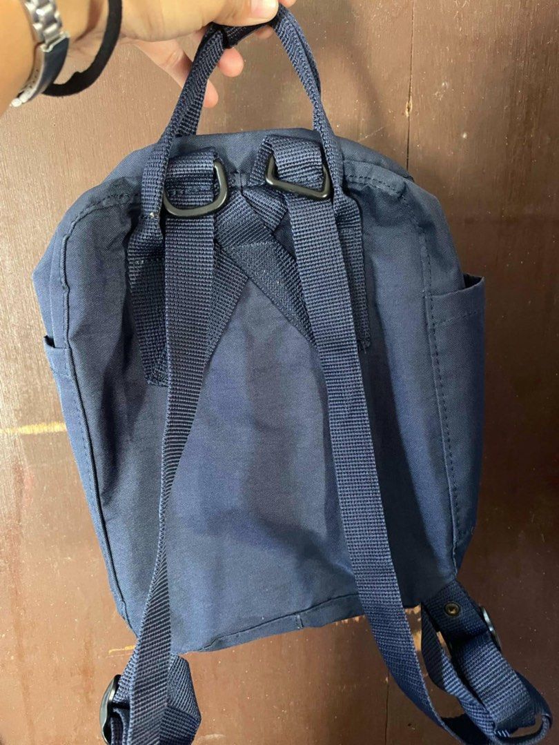 Fjallraven Kanken Mini Backpack in Navy 7L (Category: Backpacks) located in Bacolod City. Submitted by charmvault (Listing ID 1372714457, Image 3). Description: 📌Fjallraven Kanken Mini Backpack 7L •Authentic💯 •US Bought🇺🇸 •Like new condition •No inclusions | What you see is what you get •Pass sa barat!!! 🏷️₱2000 last price + SF c/o Buyer.