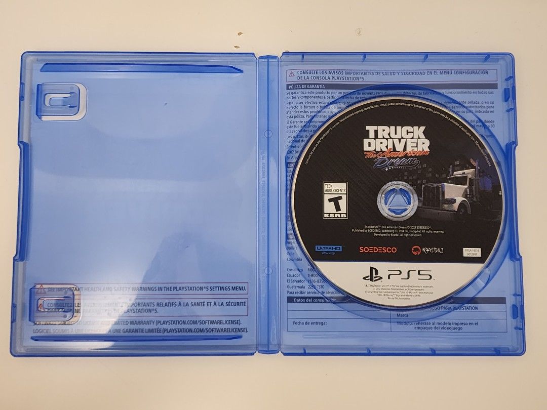 米舖GAME】 9成新PS5 Truck Driver The American Dream 卡車司機美國夢模擬貨車美版英文, 電子遊戲, 電子遊戲,  PlayStation - Carousell