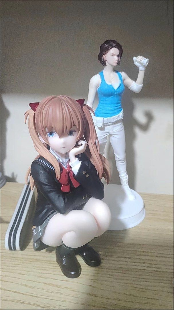 GW廠】新世紀福音戰士學院風蹲姿明日香手辦美少女戰士, 興趣及