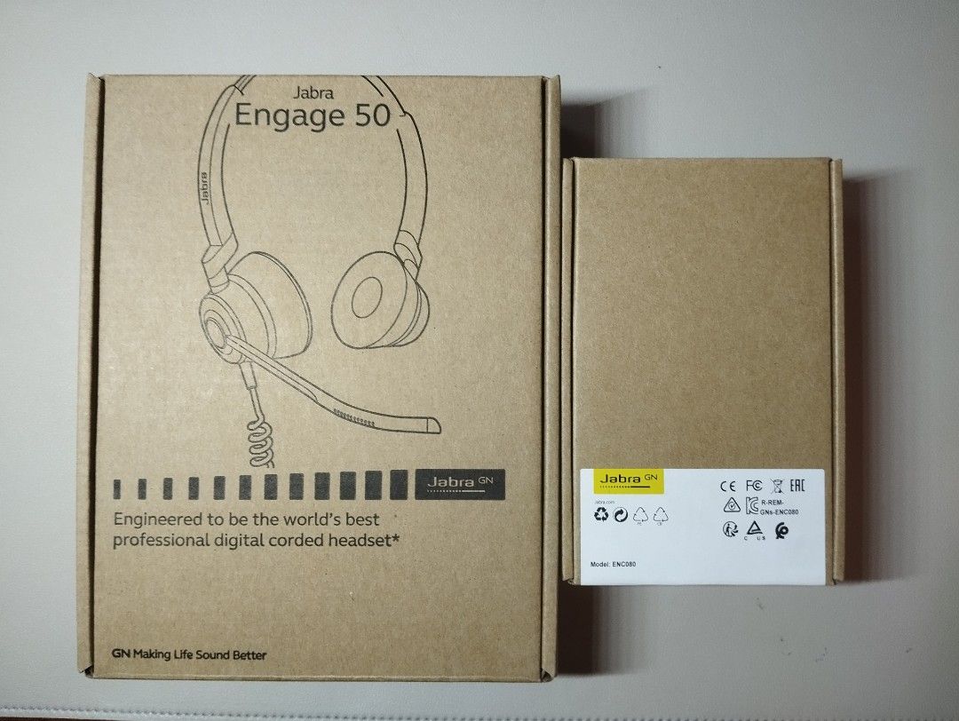 Jabra engage 50 noise cancelation (Category: Headphones & Headsets) located in Manila. Submitted by lunaticlo01485 (Listing ID 1372756070, Image 1). Description: brand new. with noise cancelation pick up by buyer BGC Taguig City can also ship through j&t payment: gcash or BDO.