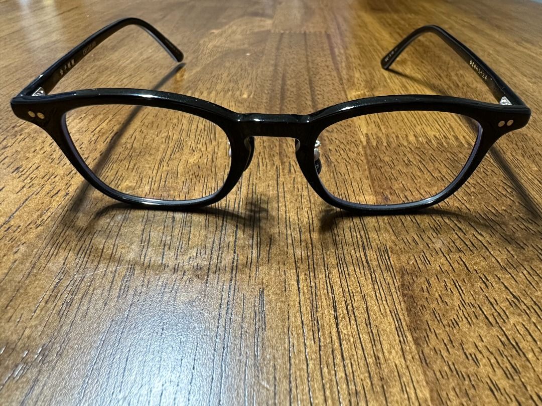 Kaneko Optical KC-11R BK Celluloid Black Glasses Frame 金子眼鏡
