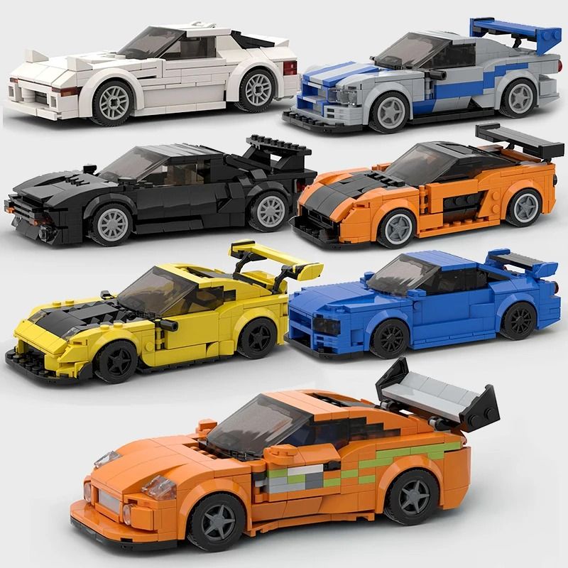 MOC F1 City Speed Champion Sports Racing Car Building Blocks Brick R34