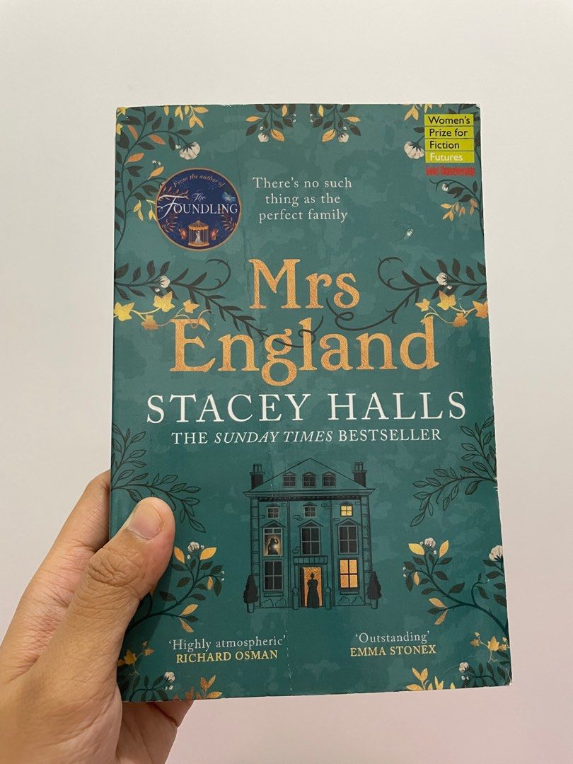 Mrs England by Stacey Halls (Category: Storybooks) located in Quezon City. Submitted by miravelamerchandise (Listing ID 1372801560, Image 1). Description: Mrs England is one of the books longlisted for the 2022 Walter Scott Prize for Historical Fiction. 📚 In very good condition (see photos). May slight fold sa cover 📚 Preloved book. See book teaser on the photo 📚 Shipping will be shouldered by the buyer 📚 PM me for inquiries.