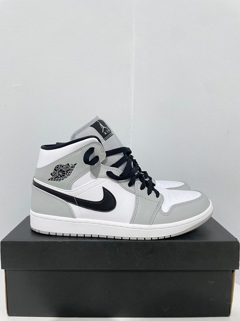 Abu Abu Smoke Grey Air Jordan Mid Air Jordan Mid Light Smoke Grey