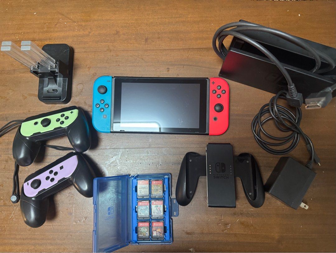 Nintendo Switch V2 Full Bundle w/ 16 Games + 128GB microSD (Category: Nintendo) located in Paranaque City. Submitted by seanpineda (Listing ID 1372843988, Image 1). Description: 🎮 Nintendo Switch V2 Full Bundle w/ 16 Games + 128GB microSD – Premium Condition! 🔥 💰 Selling Price: ₱19,500 (slightly negotiable for serious buyers) ⸻ 📦 What’s Included: ✅ Nintendo Switch V2 Console (Original, well-maintained, no issues) ✅ Docking Station + Original 
