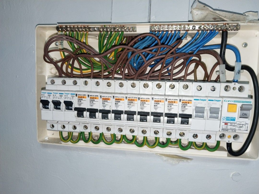 Ours service(hp89303265) electrical and pungbing.. NEW house rewaring , power trip ,light,fan, switch, power socket replacement and new point install, laundry rack, shower tap , water tap, water heater installation and more (Category: Electrician Services) located in Singapore. Submitted by ssrme (Listing ID 1358904513, Image 1). Description: ours electrical service and pungbingHDB, condo, private house, warehouse, shop (24hours) power trip RCB ,