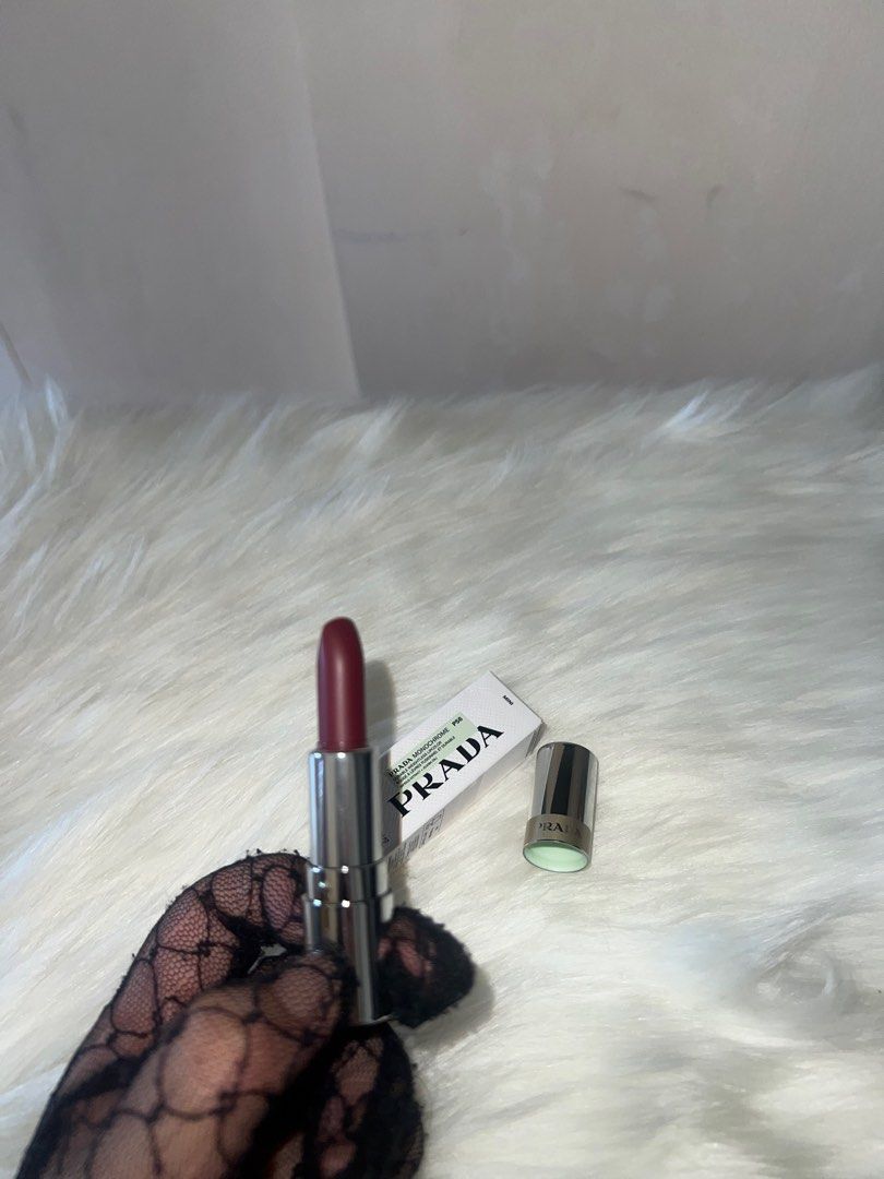 Prada Mini Lipstick (Category: Makeup) located in Calamba. Submitted by dealwithk_ (Listing ID 1372674785, Image 3). Description: Original Prada Mini Lipstick.