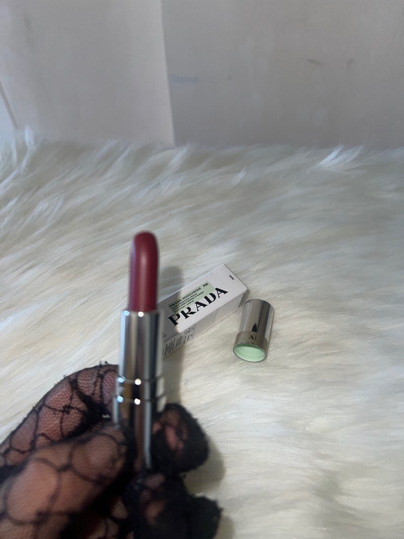 Prada Mini Lipstick (Category: Makeup) located in Calamba. Submitted by dealwithk_ (Listing ID 1372674785, Image 2). Description: Original Prada Mini Lipstick.