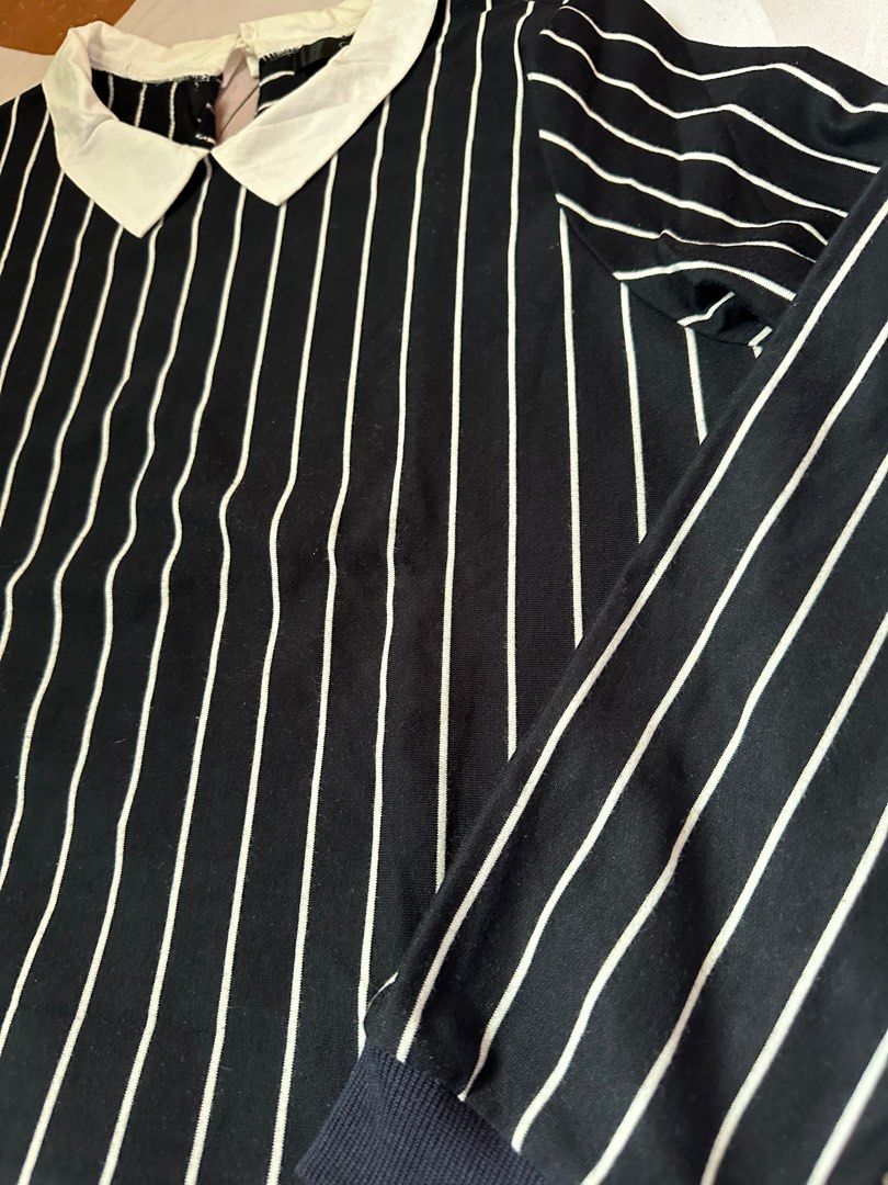 Preloved Stripes Long Sleeves (Category: Activewear) located in Bangar. Submitted by zel_things (Listing ID 1372721824, Image 2). Description: Good for medium to XL body frames..