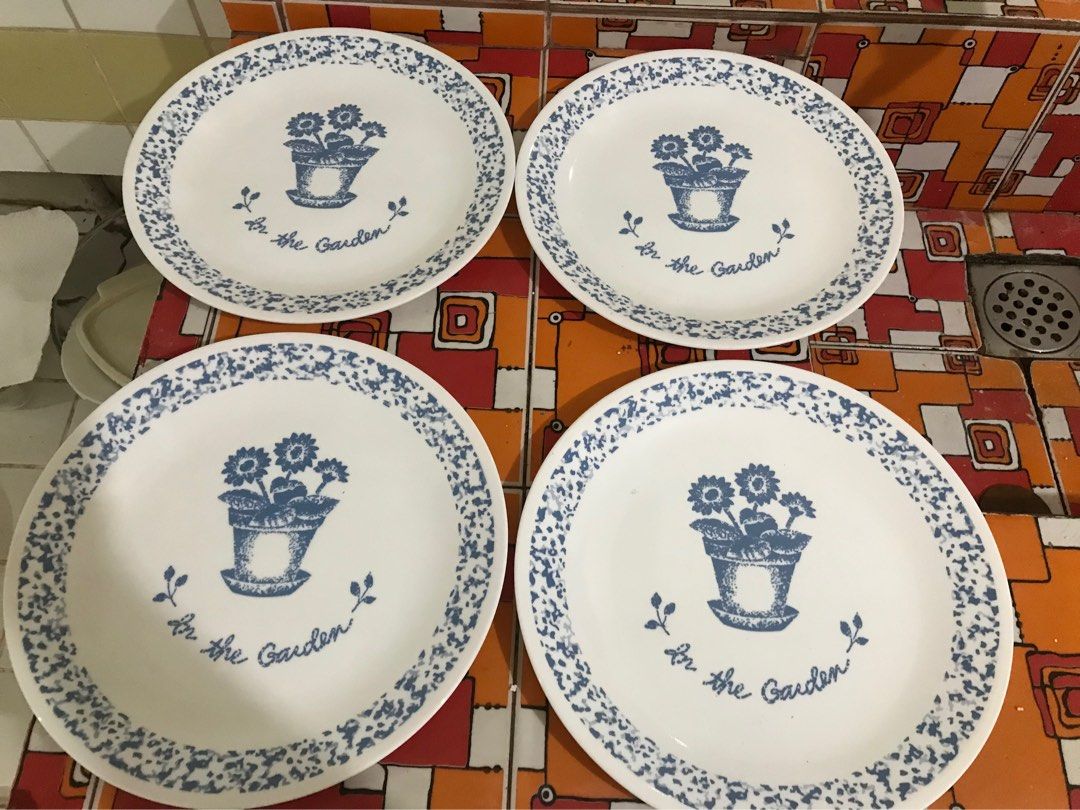 Rare “In the Garden” Corelle Collection (Category: Dinnerware & Cutlery) located in Manila. Submitted by eyratan (Listing ID 1198571534, Image 2). Description: Original Corning Corelle “In the Garden” collection which is vintage. The price is for one set only RFS: The owner will stay abroad for good. .