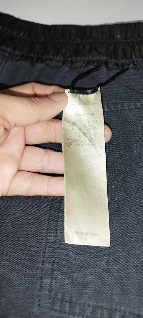 Rick Owens (Category: Joggers) located in Manila. Submitted by esparciake75752 (Listing ID 1372733202, Image 3). Description: Rick Owens XL length 40 excellent condition pm me tnx.