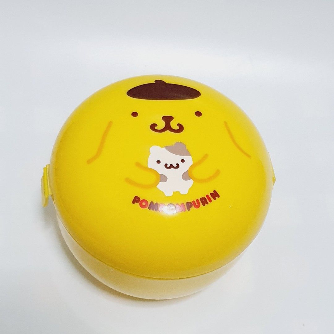 Sanrio Pompompurin Round Lunch Box (Category: Food Organization & Storage) located in Taytay. Submitted by kyo.mono (Listing ID 1372698742, Image 3). Description: 💟Follow us on IG: kyo.mono for faster replies TikTok: kyo.mono_ for videos and review Brand new Auth from Japan Actual photo posted.
