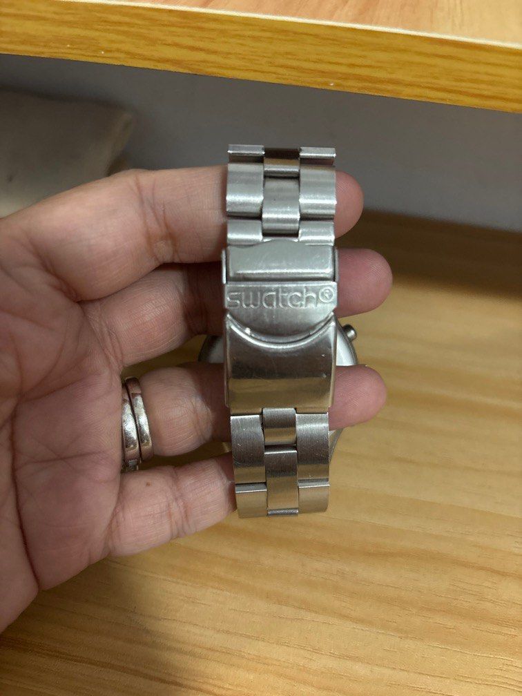 Swatch Irony - Stainless Matte (Category: Women's Watches) located in Davao. Submitted by pyvlsco (Listing ID 1372786597, Image 2). Description: Preloved Swatch Irony watch. Used with care. Without box. I can send it with replacement box. .