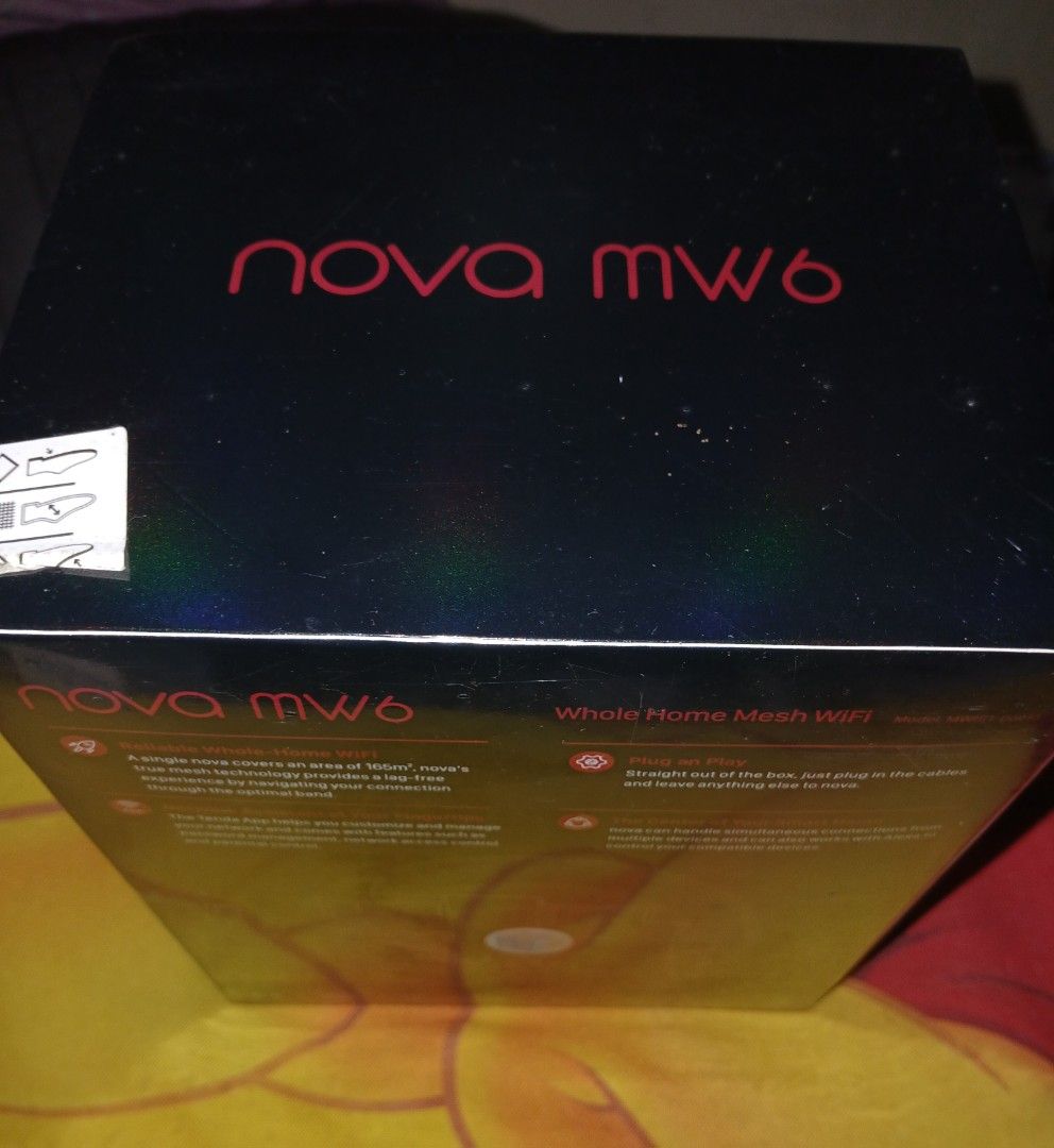 Tenda Nova MW6 Mesh Wifi (Category: Networking) located in Manila. Submitted by tin080 (Listing ID 1372761810, Image 3). Description: Brandnew.