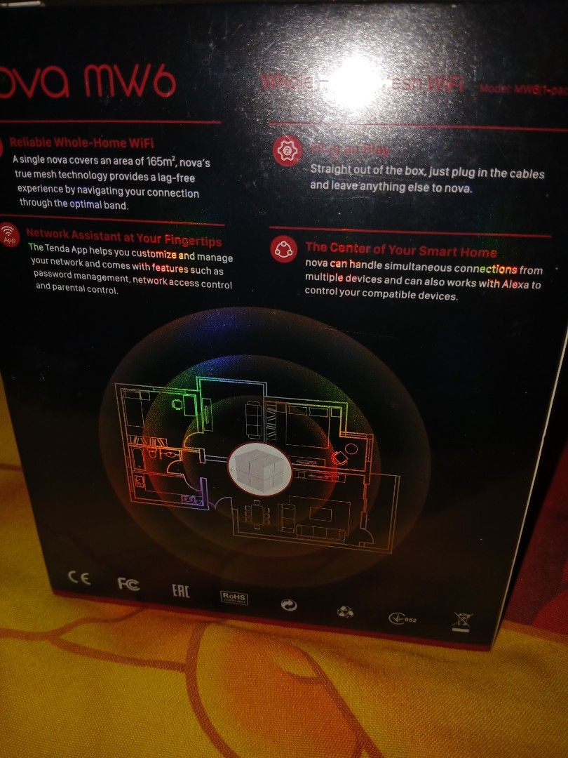 Tenda Nova MW6 Mesh Wifi (Category: Networking) located in Manila. Submitted by tin080 (Listing ID 1372761810, Image 2). Description: Brandnew.