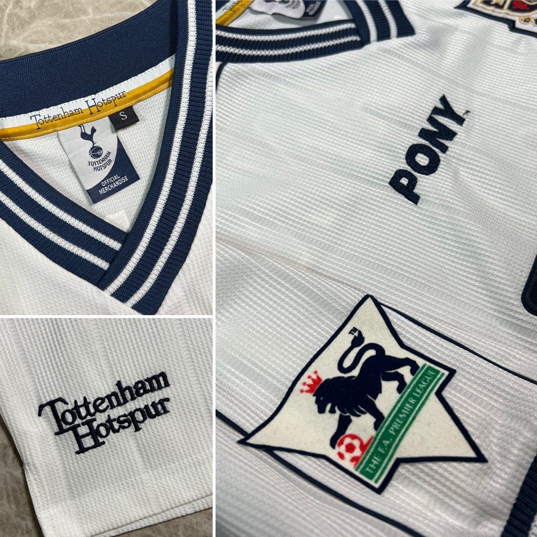 Tottnham 1997-99 ホームユニ 当時物 PONY hp トッテナム 【公式通販】