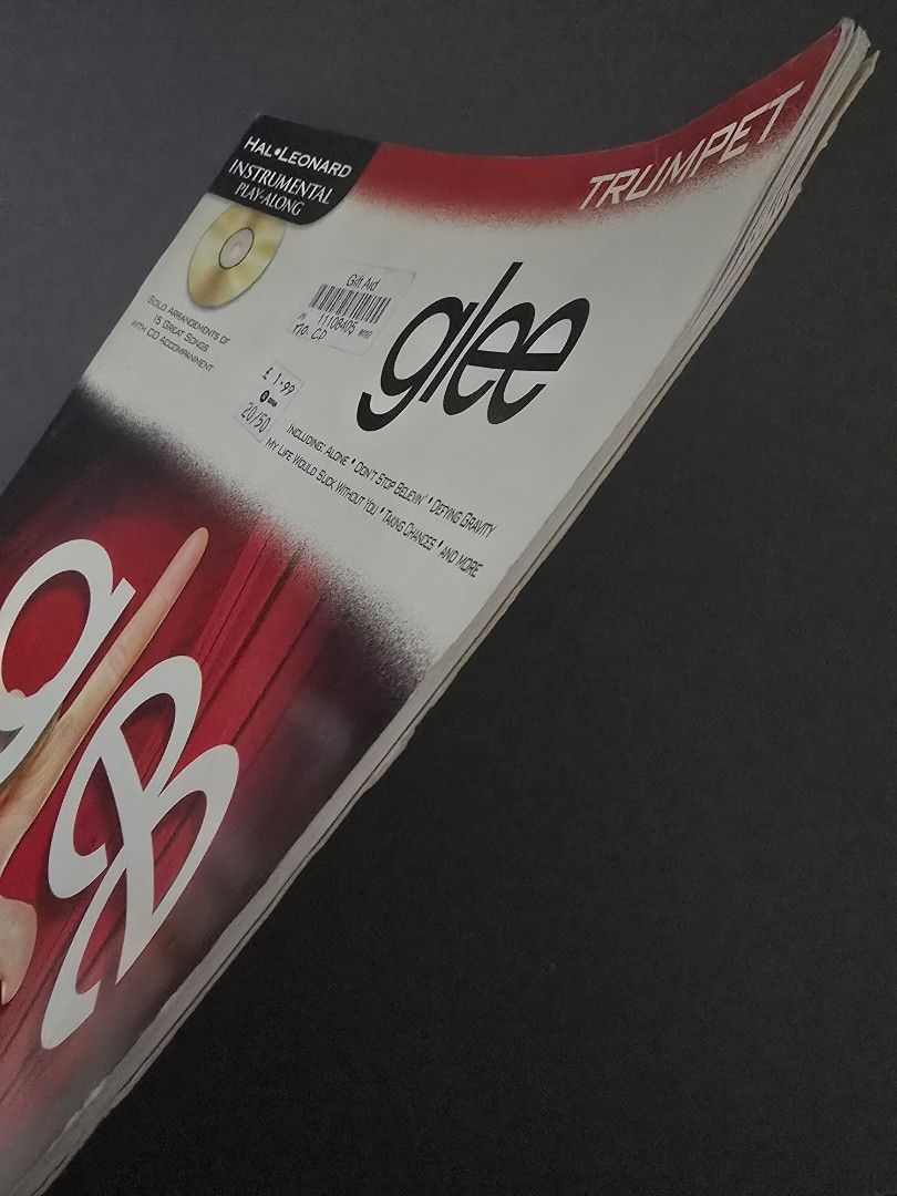 Trumpet: Glee (Category: Storybooks) located in Dasmarinas. Submitted by curatedreadsbykat (Listing ID 1372677758, Image 3). Description: ✨ Secondhand ✨ This is a preloved copy so kindly manage your expectations. May have flaws like dents, tanning, foxing, writings, etc. ✨ Kindly swipe left on the picture section of the listing to see the condition of the book..