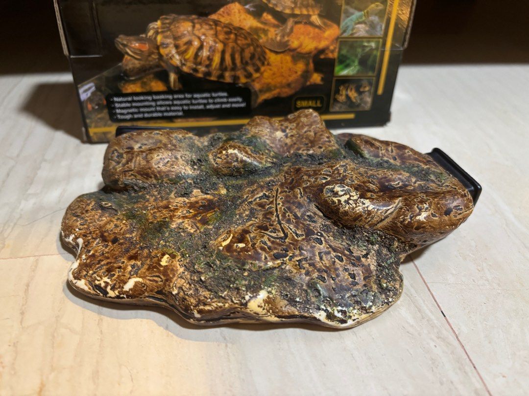 Turtle Island (Reptilepro) Small Basking Platform (Category: Homes & Other Pet Accessories) located in Singapore. Submitted by wardrobedownsizing (Listing ID 1372842287, Image 3). Description: Small 18.5× 13 x 4.7cm (Lightly used) $8 Checkout my other listings for this platform in Size L .