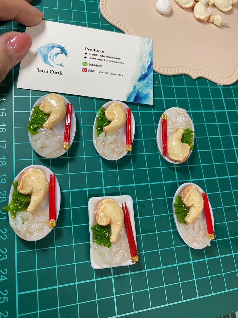 7-7-2025 sell miniature at 141 Teck Whye #01-255. S680141 (Category: Handmade Craft) located in Singapore. Submitted by Mini_collectibles_cck (Listing ID 1377927820, Image 3). Description: Handmade miniature Hainan chicken rice 💃🏻 7-7-2025 sell miniature at 141 Teck Whye #01-255. S680141 💃🏻 1-7-2025 sell miniature at 145 Teck Whye #01-205 .S680145 💃🏻 3-7-2025 sell miniature 304A Woodland #01-157 .S731304 Open 7am close 2pm.