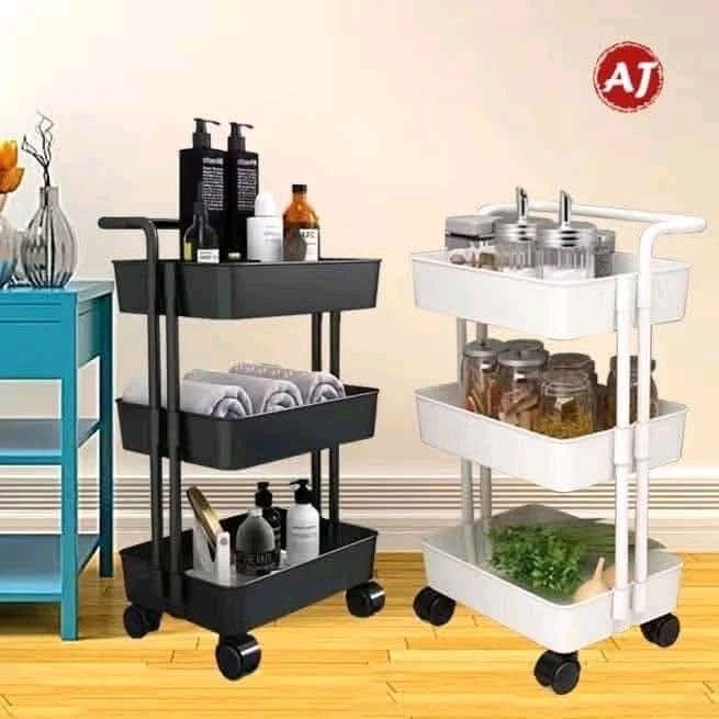 3 Tier Trolley Cart Organizer (Category: Shelves, Cabinets & Racks) located in Manila. Submitted by micoooy (Listing ID 1377923886, Image 1). Description: .