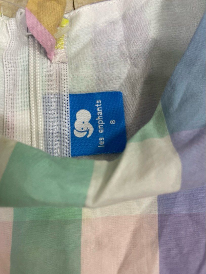 由 kevinlan870417 (刊登 ID 1377756874，圖片 3) 提交，位於 高雄市 (Kaohsiung) 的 女童洋裝 麗嬰房8號 120 公分 (類別：嬰兒及兒童流行時尚)，說明：2件一起賣 200 一件標示120公分 一件標示8號 如照片 少穿。