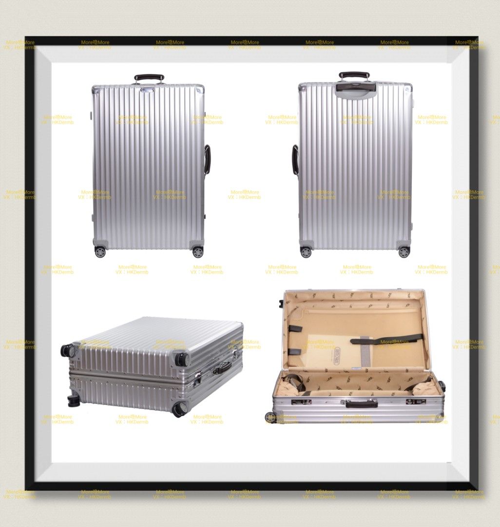 絕版RIMOWA CLASSIC FLIGHT Check In XL Silver 97177004 銀色32