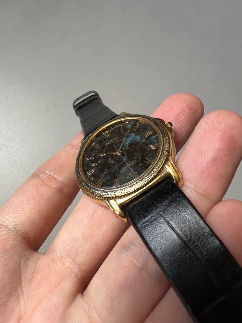 🕰️ Vintage Seiko Dolce 8N41-6180 Quartz Watch – Mother Of Pearl