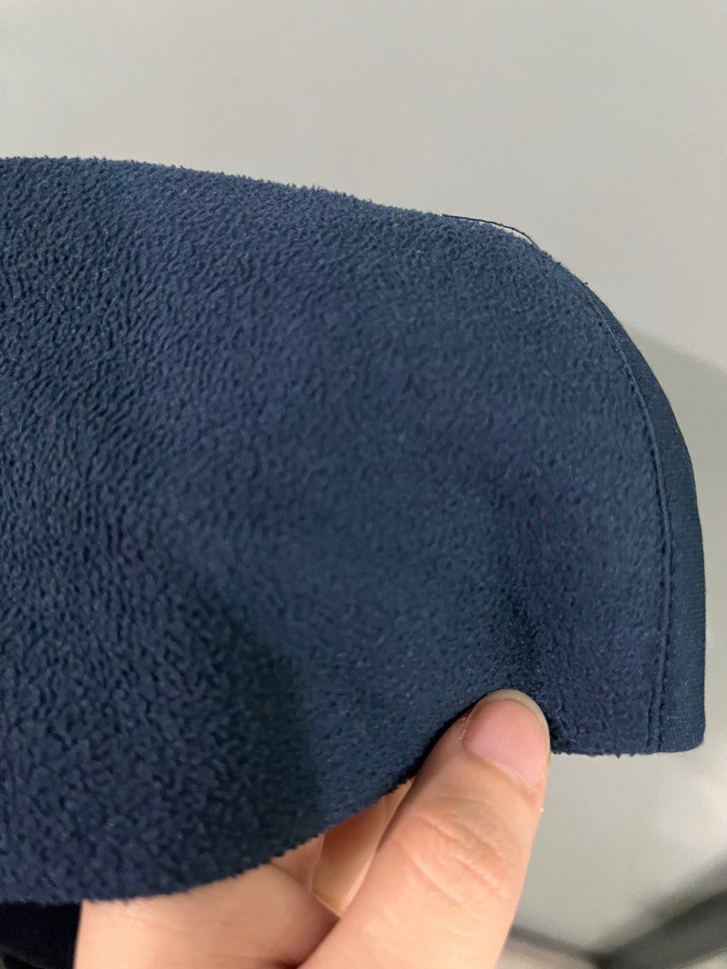 Blue jacket (Category: Coats, Jackets and Outerwear) located in Manila. Submitted by decluttify (Listing ID 1377902570, Image 3). Description: Navy blue velvety jacket Perfect for any occasion Perfect for indoor cold weathers Cheap affordable palugi sale.