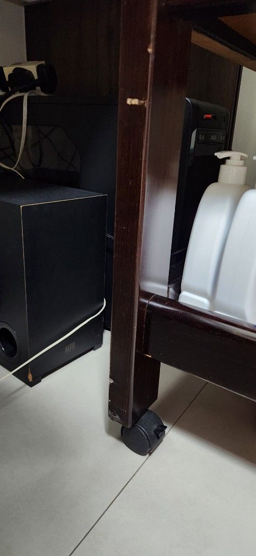 Boori baby changing table (Category: Changing Tables & Stations) located in Singapore. Submitted by tangoxray (Listing ID 1377783553, Image 3). Description: - Boori Country Collection cabinet - Solid wood construction - Dark brown finish - Good condition - Minor wear and tear as seen in pic - Equipped with wheels for easy mobility -Height 96cm Length 87cm Width 58cm.
