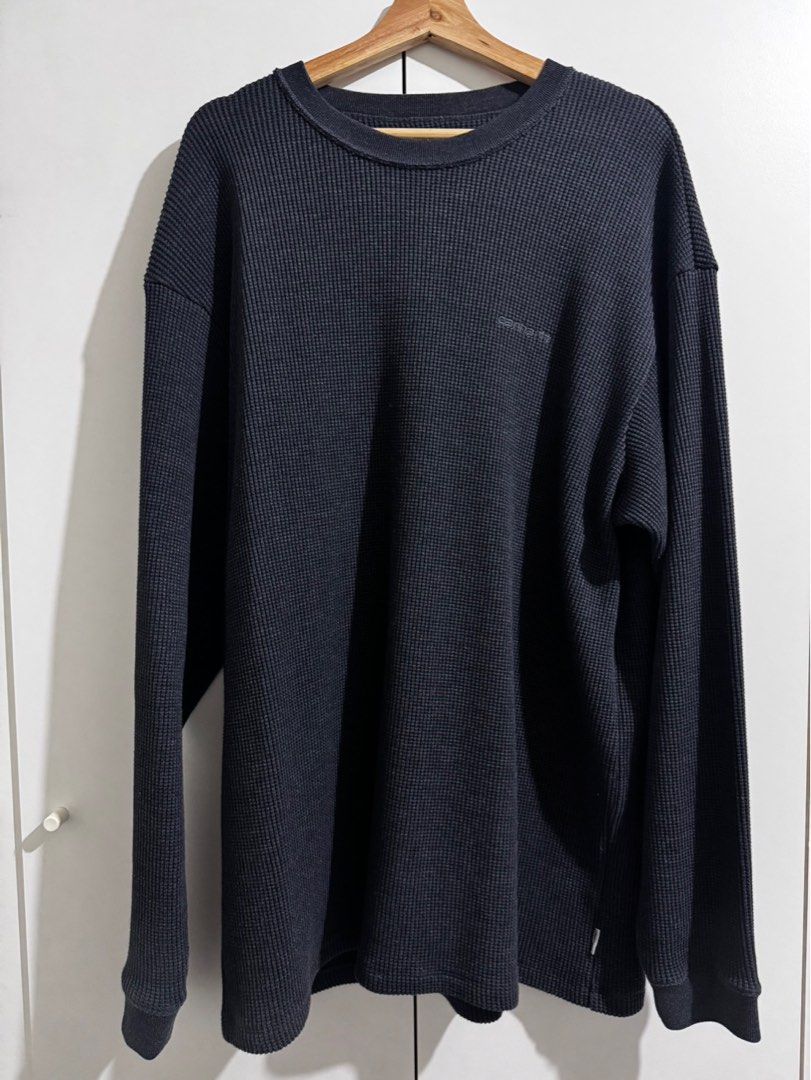 CARHARTT WIP L/S Rainer Waffle T-shirt, 他的時尚, 上衣與西裝