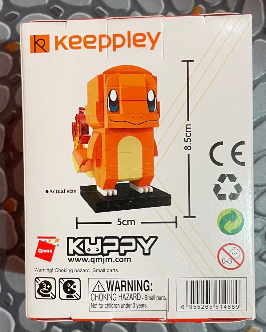 Charmander - Keeppley Pokemon Asia (Category: Character Goods) located in Pasay City. Submitted by pointforward (Listing ID 1377755031, Image 3). Description: Original item RFS: Extra .