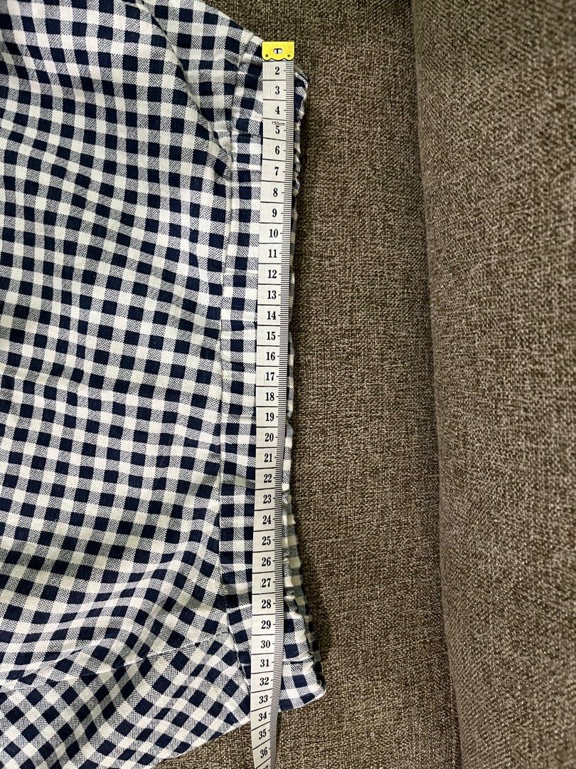 Checkered skirt (Category: Skirts) located in Manila. Submitted by decluttify (Listing ID 1377898671, Image 3). Description: Printed checkered skirt blue and white Perfect for any occasion Casual date, fits any outfit Fashion street wear #Palugi #sale #Affordable.