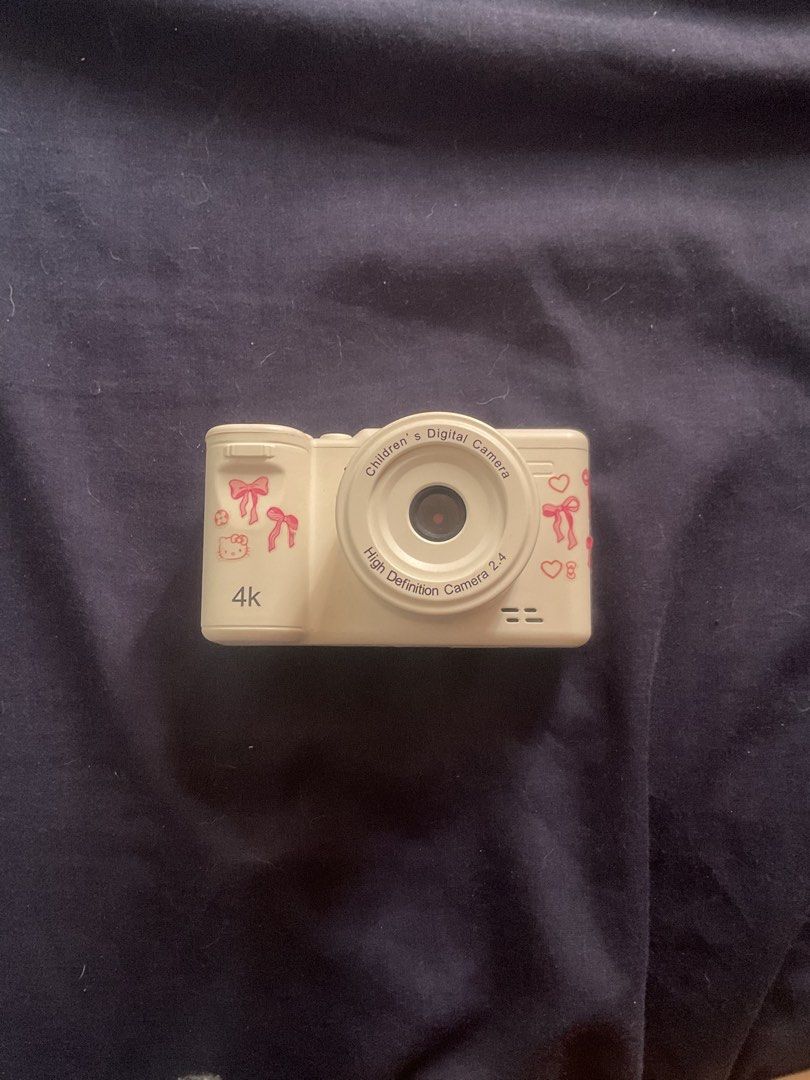 Children’s Camera / Digicam / Camcorder [full inclusion] (Category: Cameras) located in Cavite. Submitted by lizellescart (Listing ID 1377758158, Image 1). Description: Children’s Camera / Camcorder / Digicam .𖥔 ݁ ˖๋ ࣭ ⭑ price: P450 ( ˶ˆᗜˆ˵ ) LOC: Imus, Cavite * (dm for condi) tags: milkmaid, coquette, y2k, summer, sonny angel, digicam , camera.