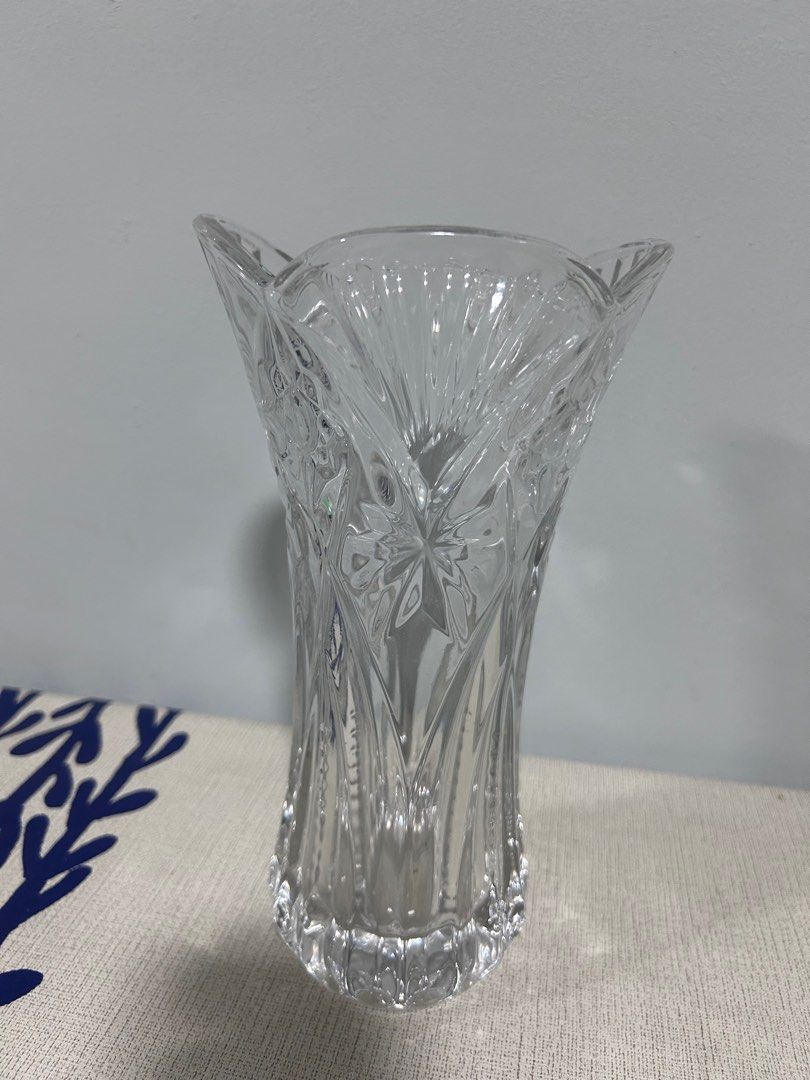 Clear Glass Vase