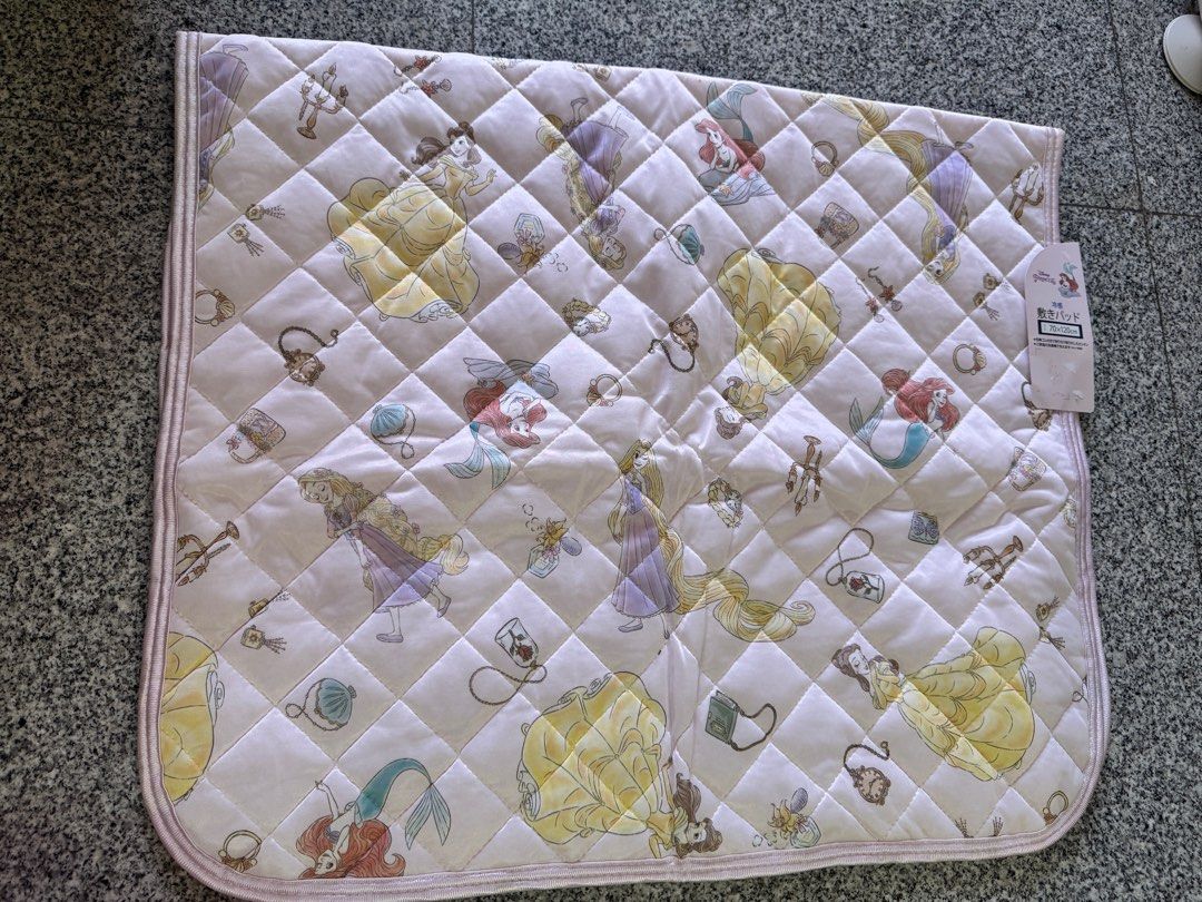 Disney princess cooling cot bedsheet (Category: Cots & Cribs) located in Singapore. Submitted by joeylny (Listing ID 1377827631, Image 3). Description: Brand new in bag. Lovely newborn gift for girl or boy. 110x110cm BNWT Kept in plastic bag. Never used. self collect at 352 Balestier road 329780 or add $5 for courier .
