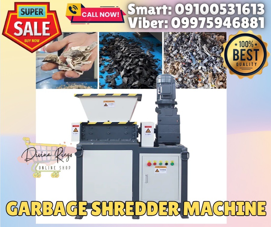 Garbage Plastic Shredder Machine Heavy Duty Brand New, Everything Else ...