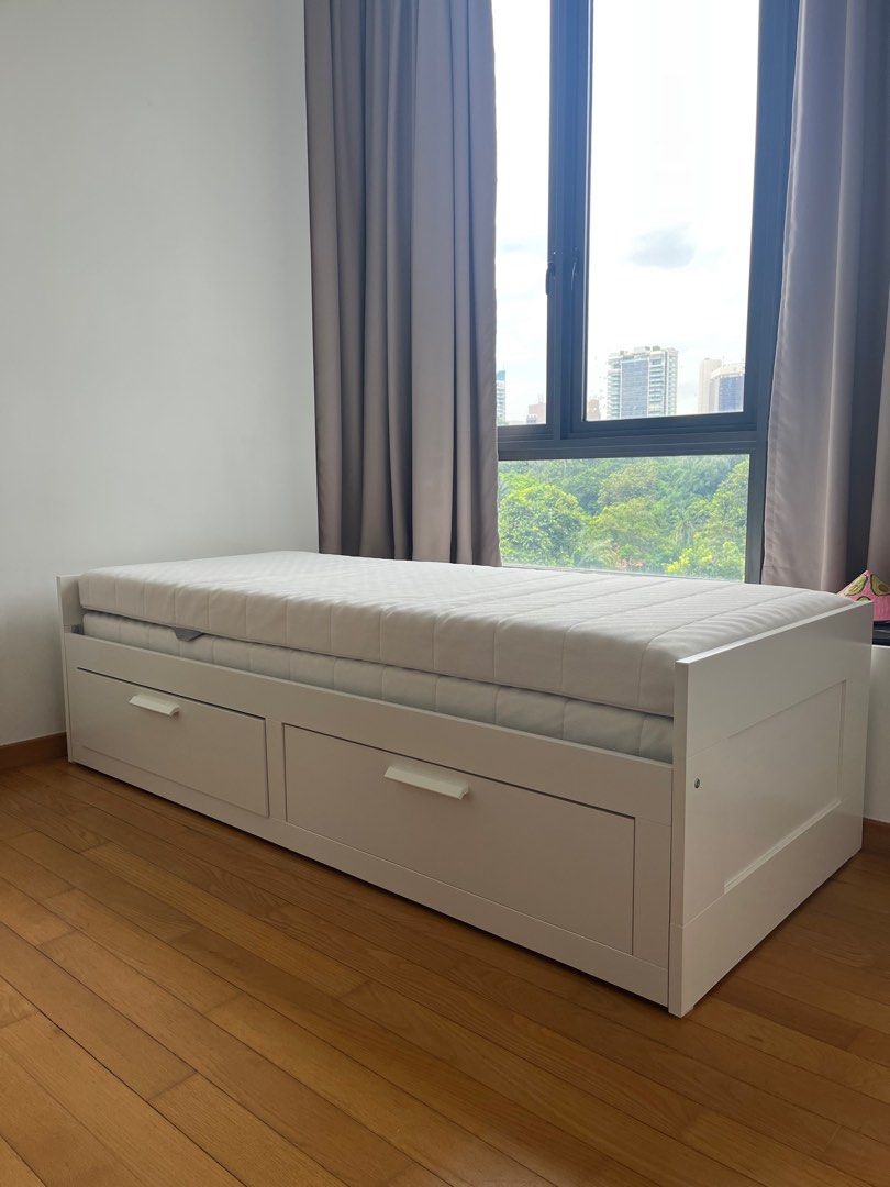 Great condition bed (single + double)