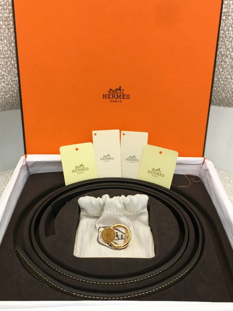 HERMES Mini Laquee Reversible Belt (Pre-owned Authentic) (Category: Luxury Accessories) located in Santa Rosa. Submitted by brandieshoppe (Listing ID 1377853720, Image 1). Description: ✅ Authentic/Original Preloved ✅ From Japan Auction ✅ Money-Back Guarantee If Proven Fake ✅ In Excellent Condition ✅ Message Us For More Details *Open Also for Layaway Terms #00432.