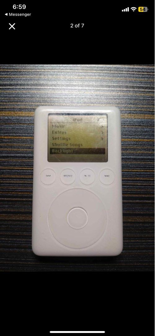 Ipod classic 3rd gen 30gb (Category: Portable Music Players) located in Paranaque City. Submitted by obin08 (Listing ID 1377802566, Image 1). Description: wygiwys .