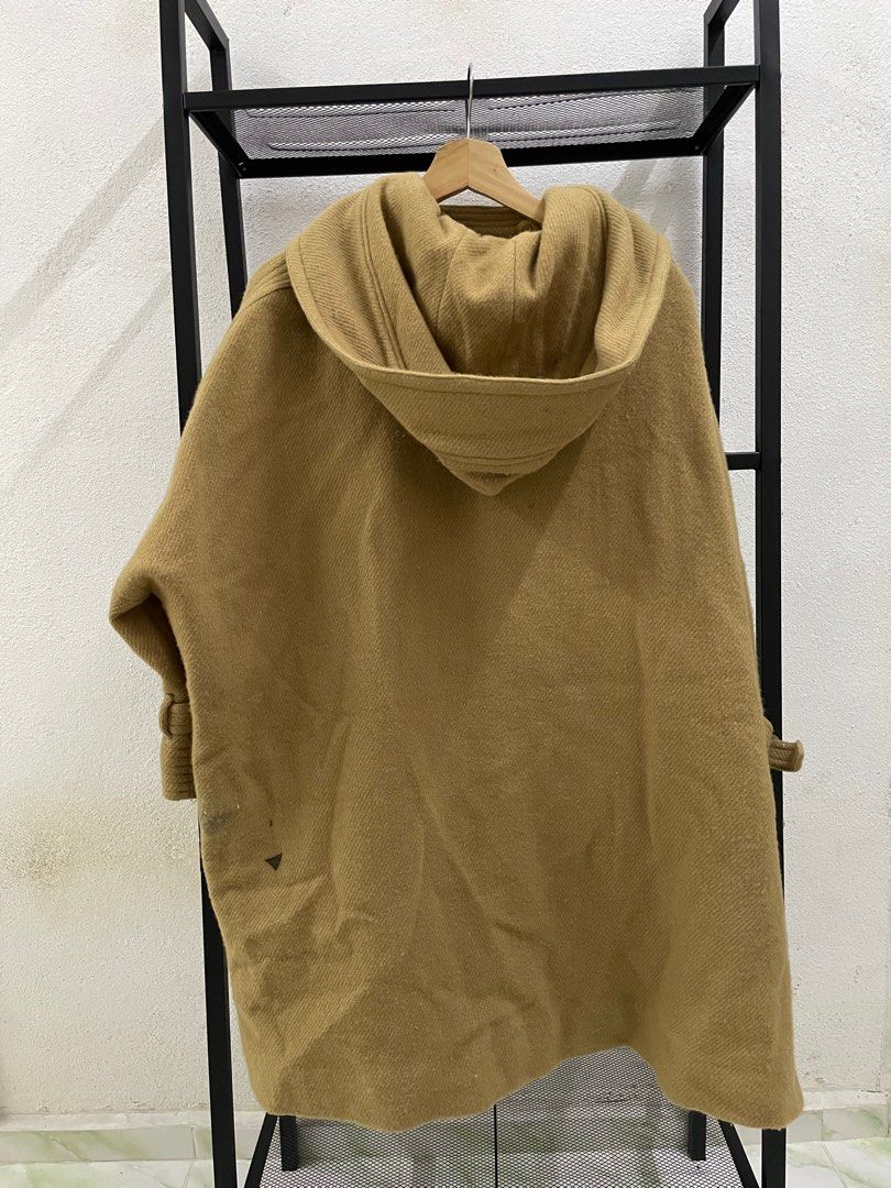 ISSEY MIYAKE IS (IS) Sports Nylon cotton Tsumori Chisato Gathered Hooded coat IS-11-FA006 Ivory M