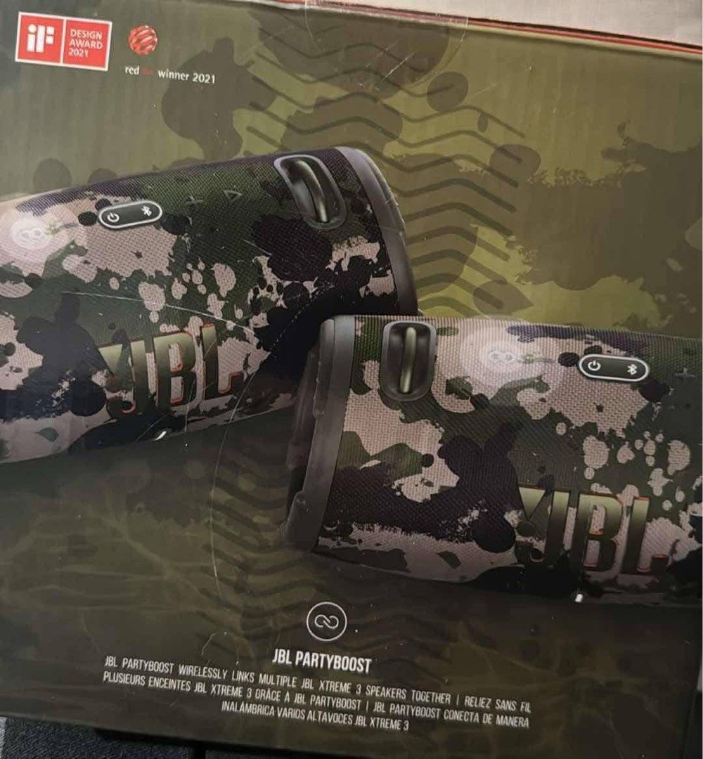 JBL Xtreme 3 (Category: Soundbars, Speakers & Amplifiers) located in Cavite. Submitted by xoxomhai (Listing ID 1377763867, Image 3). Description: 🎧 JBL Xtreme 3 – The Ultimate Portable Speaker! Get ready to take your sound to the next level with JBL Xtreme 3! Whether it’s a party or an outdoor adventure, this speaker delivers deep bass, crystal-clear sound, and up to 15 hours of playtime! 💥 Features: • IP67 Waterproof & Dustproof 💦 • Powerful 