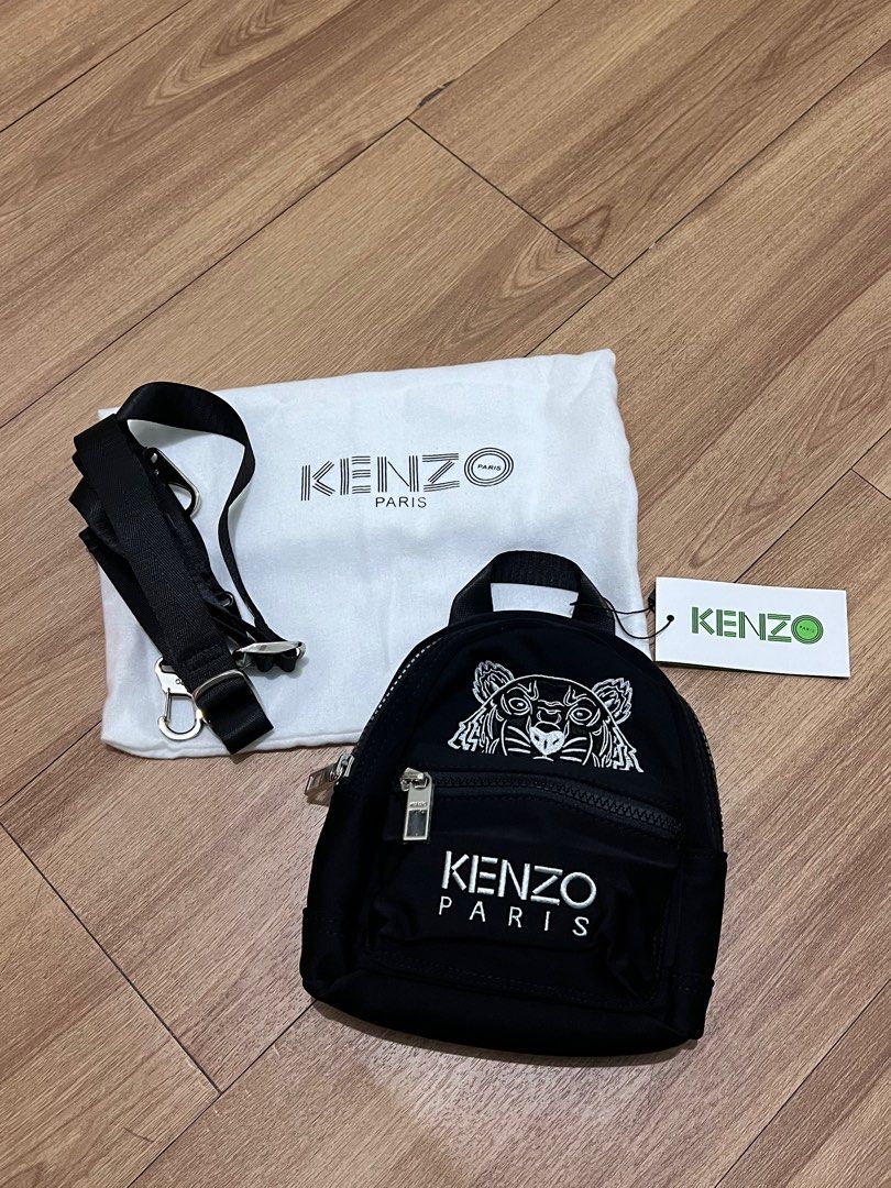 Kenzo Mini Backpack, Barang Mewah, Tas Dompet di Carousell